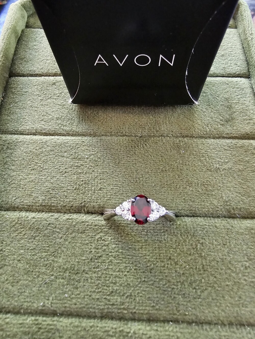 Sterling Silver Avon Ring Size 6